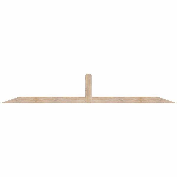 Ekena Millwork Portland Smooth Timber Gable Bracket, Douglas Fir, 96"W x 16"H x 1 1/2"D x 3 1/2"F, 4/12 Pitch GBW096X16X0204POR00SDF - main